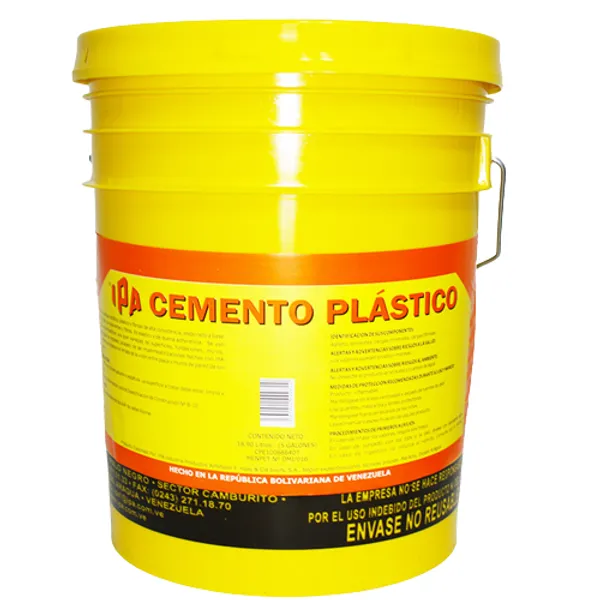 Ipa Cemento Plástico Para Impermeabilizar Cuñete de 5 Galones